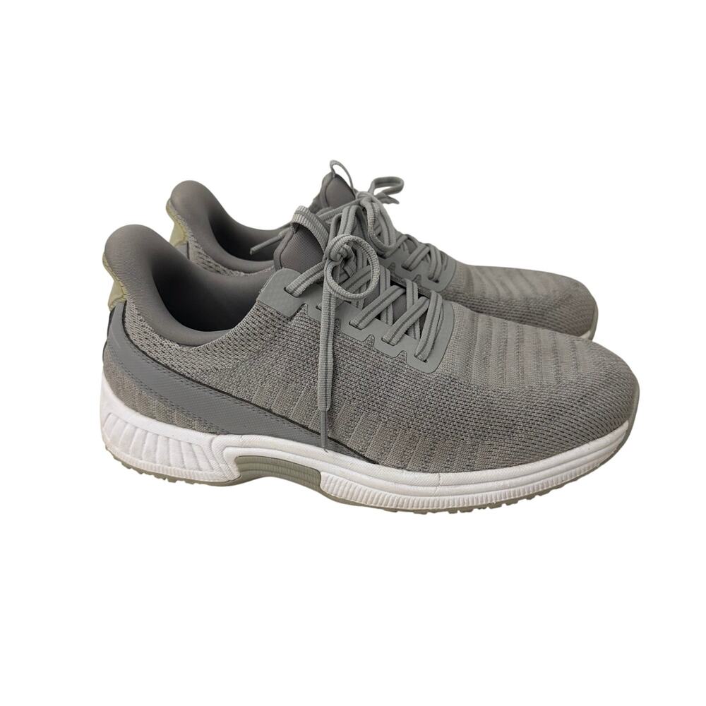 Orthofeet Kita Shoes Women's Size 8.5 2E X-Wide Hands Free Sneaker Gray 80013